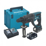 Puurvasar Makita DHR202RTJ; 2,0 J; SDS-plus; 18 V; 2x5,0 Ah aku