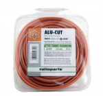 Trimmeri j&otilde;hv AluCutline (2,4 mm/15 m) oranž, kuusnurkne