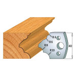 Profiilinoad l&otilde;ikepeadele CMT; 690.126; 2 tk