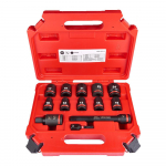L&ouml;&ouml;kpadrunv&otilde;tmete komplekt Milwaukee 4932480456; 1/2''; 13 tk
