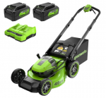 Juhtmevaba muruniiduk Iseliikuv Greenworks MO48L424-01;2x24 V; 2x4,0 Ah aku