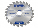 Saeketas puidule Irwin; 190x2,5x30,0 mm; Z24