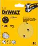 Lihvpaber DeWalt DT3105-QZ; K120; 125 mm; 10 tk
