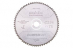 Saeketas alumiiniumile Metabo FZ/TZ Aluminium Cut Professional; 254x30x72 mm; -5&deg;