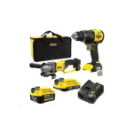 T&ouml;&ouml;riistakomplekt Stanley SFMCK208MDS-QW; 18 V; 1x2,0/4,0 Ah aku