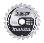 Saeketas puidule Makita B-09173-5; 165x1,5x20 mm; Z24; 20&deg;; 5 tk
