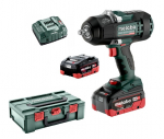 L&ouml;&ouml;kmutrikeeraja Metabo SSW 18 LTX 1450 BL; 18 V; 2x5,5 Ah aku