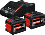 Aku Bosch EXPERT EXBA; 18 V; 2x15 Ah; 2 tk + Laadija
