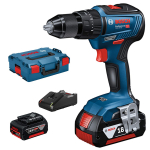 L&ouml;&ouml;ktrell-kruvikeeraja Bosch GSB 18V-55; 18 V; 2x4,0 Ah aku + L-Boxx