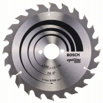 Saeketas puidule Bosch OPTILINE WOOD; 190x2x30,0 mm; Z24; 15&deg;