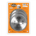 Saeketas puidule CMT Contractor; 160x2,2/1,4x20 mm; Z24/Z40/Z40; 15&deg;; 3 tk
