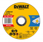 Abrasiiv l&otilde;ikeketas DeWalt DT43972-QZ; 125x22,23x1,0 mm; 10 tk