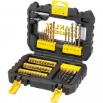 Puuride ja kruviotsikute komplekt Stanley STA88542-XJ; HSS; 50 tk