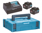 Tarvikute komplekt Makita 197641-2; 12 V; 2x4,0 Ah aku + Laadija DC10SB