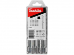 5-osaline betoonipuuride komplekt Makita B-49052, SDS-plus