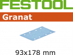 Lihvimispaber plaatlihvimismasinale Granat; 93x178mm; P120; 100 tk