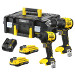 T&ouml;&ouml;riistakomplekt Stanley SFMCK201D2T-QW; 18 V; 2x2,0 Ah aku