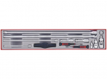 Pikenduste, liigendite ja adapterite komplekt Teng Tools TTXEXT13; 13 tk