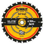 Saeketas puidule DeWalt DT10401-QZ; 184x20 mm; 24T