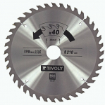 Saeketas puidule Tivoly XT50514004447; 210 mm; Z40; 15&deg;