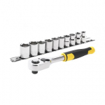 Padrunv&otilde;tmete komplekt Stanley STMT82670-0; 3/8; 11 tk