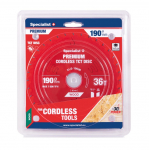 L&otilde;ikeketas Specialist+ LTW1903630-T; 190x30x1,0 mm; Z36; 15&deg;