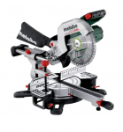 Akut&uuml;keldus- ja nurksaag Metabo KGS 18 LTX BL 254; 18 V; 2x5,2 Ah aku