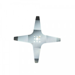 Asendustera robotniidukile WIPER L20Z13600A_R; 18 cm