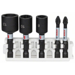 Padrunite ja otsikute komplekt Bosch 2608522350; 5 tk