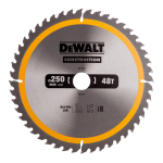 L&otilde;ikeketas DeWalt; 250x3x30,0 mm; Z48; 10&deg;