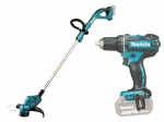 T&ouml;&ouml;riistakomplekt Makita DLX2489 (DDF482+DUR193); 18 V; 1x3,0 Ah aku