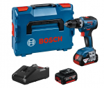 Akutrell-kruvikeeraja Bosch GSR 18V-55; 18 V; 2x5,0 Ah aku