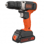 Trell-kruvikeeraja Black & Decker BCD001C2-QW; 18 V; 2x1,5 Ah aku + laadija
