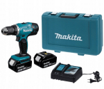 Trell-kruvikeeraja Makita DDF453RFE; 18 V; 2x3,0 Ah aku