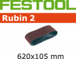 Lihvpaber lintlihvmasinatele Rubin2; 105x620 mm; P80; 10 tk