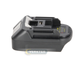 Aku adapter Ahlio; Black & Decker/Stanley &rarr; Makita; sobib ainult 18 V jaoks