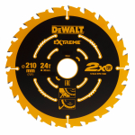 Saeketas puidule DeWalt Extreme; 210x2,4x30 mm; Z24