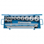 Padrunv&otilde;tmete komplekt Gedore 6281150; 3/4''; 22-60 mm; 16 tk
