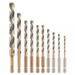 Puuride komplekt DeWalt DT20620-QZ; 10 tk