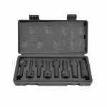 L&ouml;&ouml;kpadrunite komplekt AWTools AW38780BL; HEX; 1/2''; 6-19 mm; 8 tk