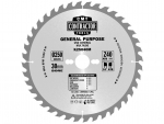 Saeketas puidule CMT K25060M; 250x30 mm; Z60; 15&deg;