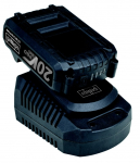 Aku Scheppach;20 V; 2,0 Ah; Li-ion + Laadija