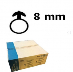 Kinnitus element Virutex 1204182; FS2/B; 8 mm x 100 m; silikoon