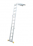 Multifunktsionaalne redel Forte tools 4413S; 4x4; 4,64 m
