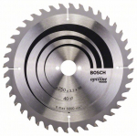 Saeketas puidule Bosch OPTILINE WOOD; 250x3,2x30,0 mm; Z40; 10&deg;