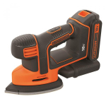 Akukolmnurklihvija Black & Decker BDCDS18-QW; 18 V; 1x1,5 Ah aku