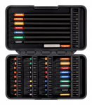 Kruviotsikute komplekt Bahco 66IM/44C-1; 1/4''; 44 tk