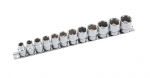 Padrunv&otilde;tmete komplekt Condor Werkzeug C25100; 3/8''; 8-19 mm; 12 tk