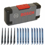 Tikksaeterade komplekt Bosch ToughBox Wood/Metal; 15 tk