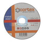 Abrasiiv l&otilde;ikeketas Cortex 31506; 125x1,0 mm; 10 tk